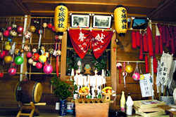 写真：松尾女城神社祭り